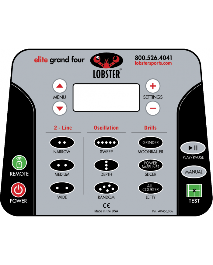 Vente de lance-balles tennis lobstersports