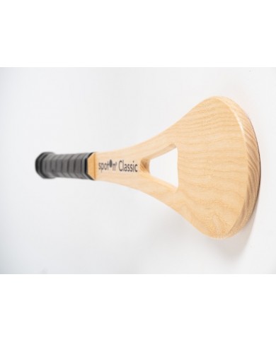 Raquette de tennis spotOn® en bois. Raquette de tennis spotOn® en bois.