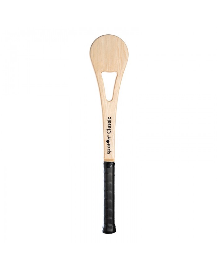 Raquette de tennis spotOn® en bois. Raquette de tennis spotOn® en bois.