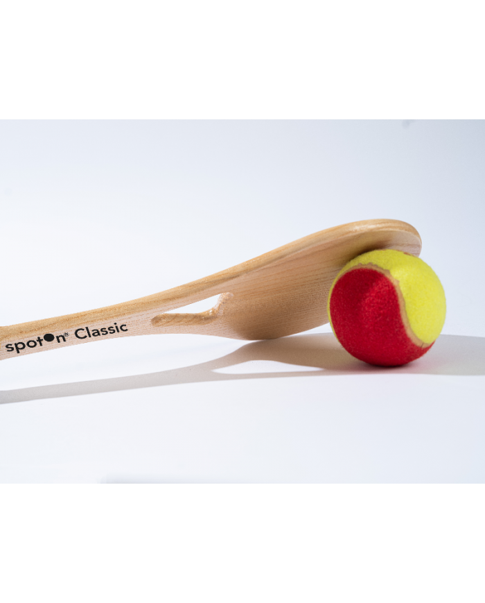 Raquette de tennis spotOn® en bois.
