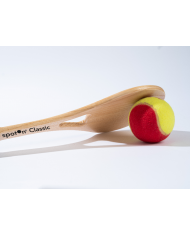 Raquette de tennis spotOn® en bois.