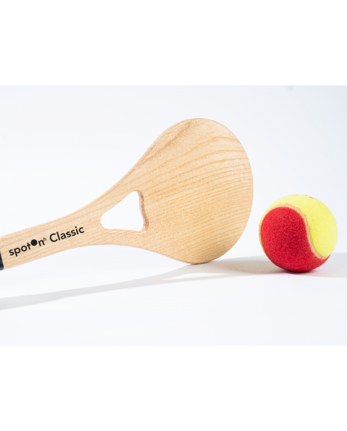 Raquette de tennis spotOn® en bois.