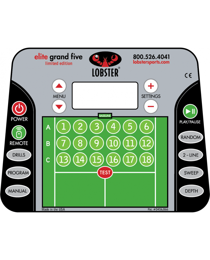 Vente de lance-balles tennis lobstersports