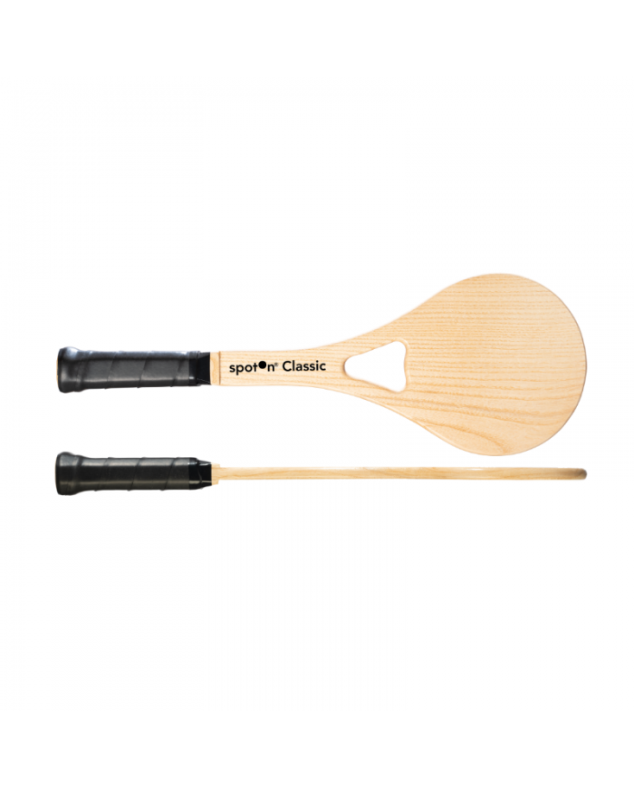 Raquette de tennis spotOn® en bois.