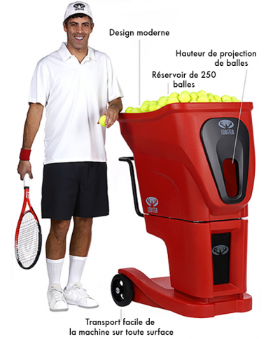 Vente de lance-balles tennis lobstersports